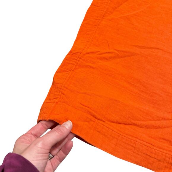 Old Navy Women’s red/orange high rise wide leg pants, Size XL - Picture 5 of 7